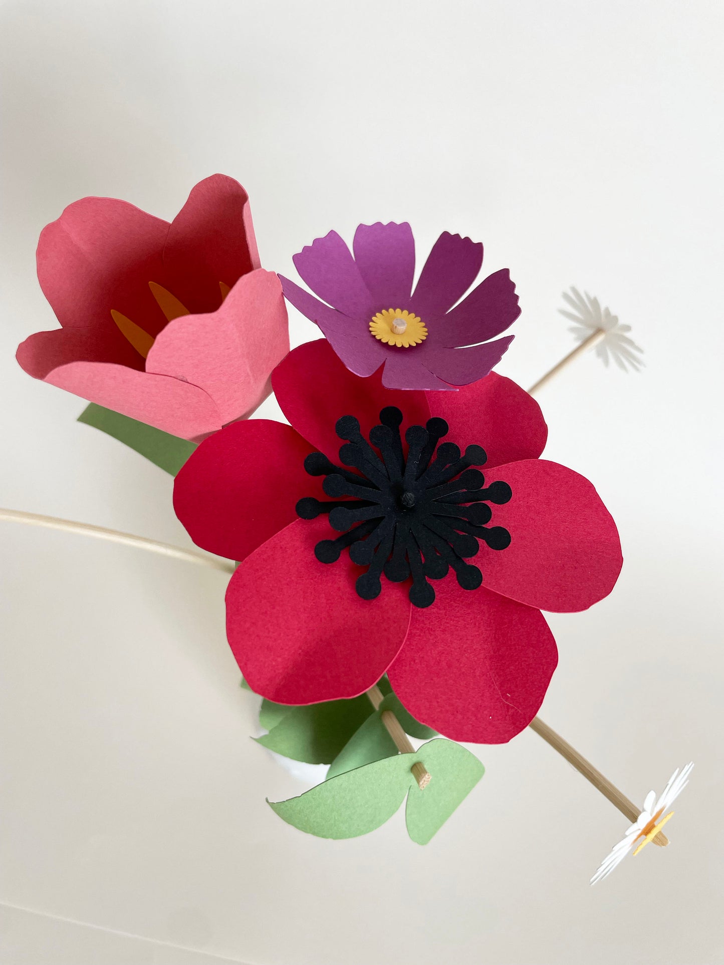 Kit DIY bouquet de fleurs en papier - Rêveur