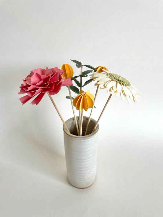 Kit DIY bouquet de fleurs en papier - Poète