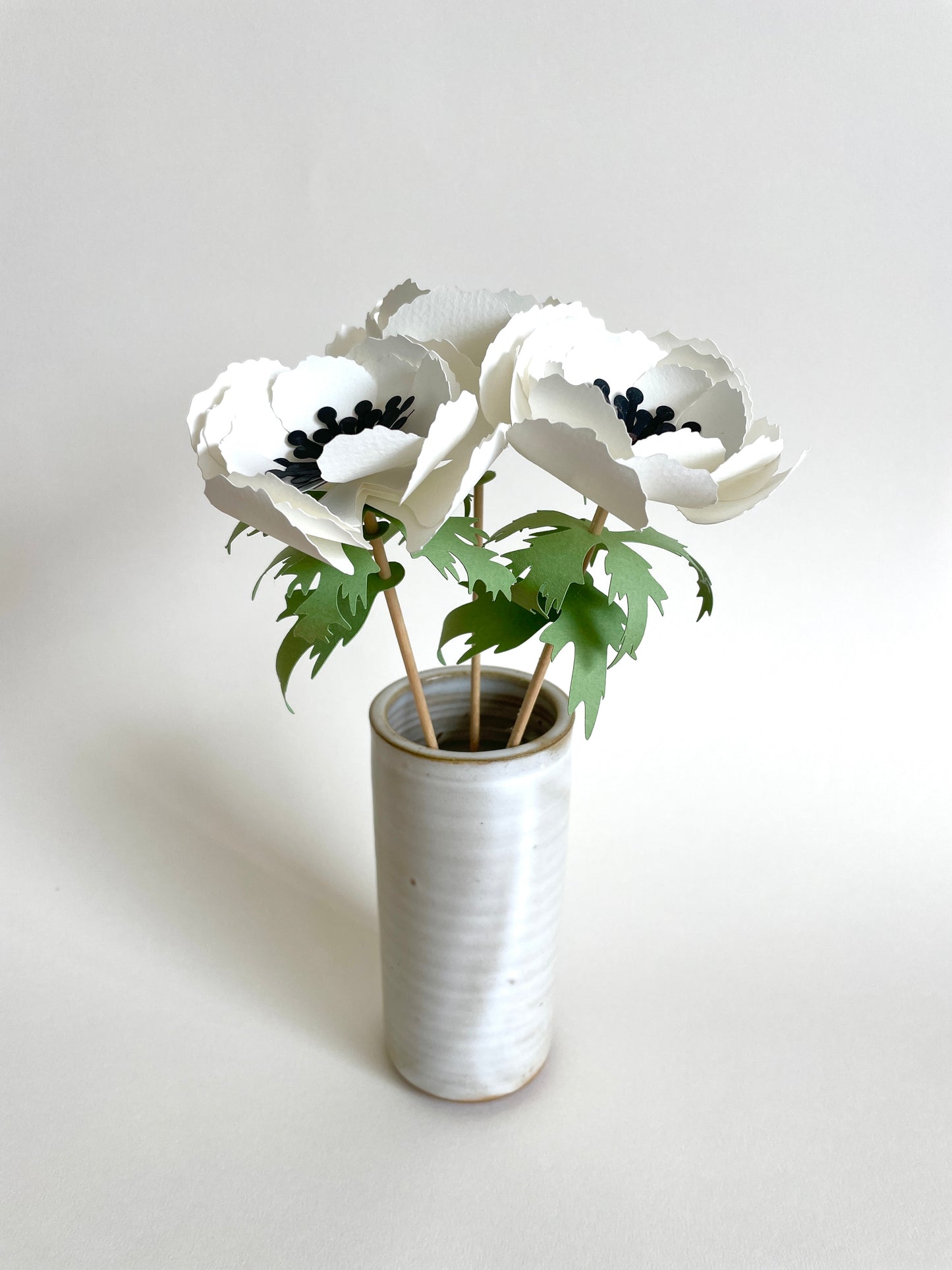 Kit DIY bouquet de fleurs en papier - Anémone