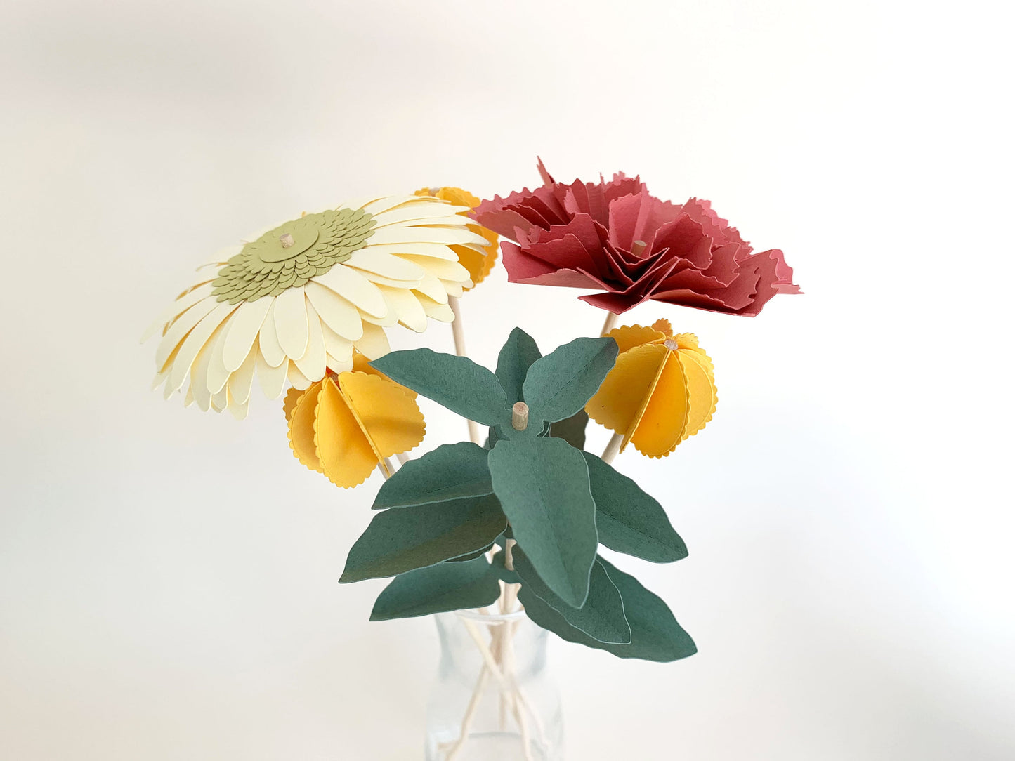 Kit DIY bouquet de fleurs en papier - Poète