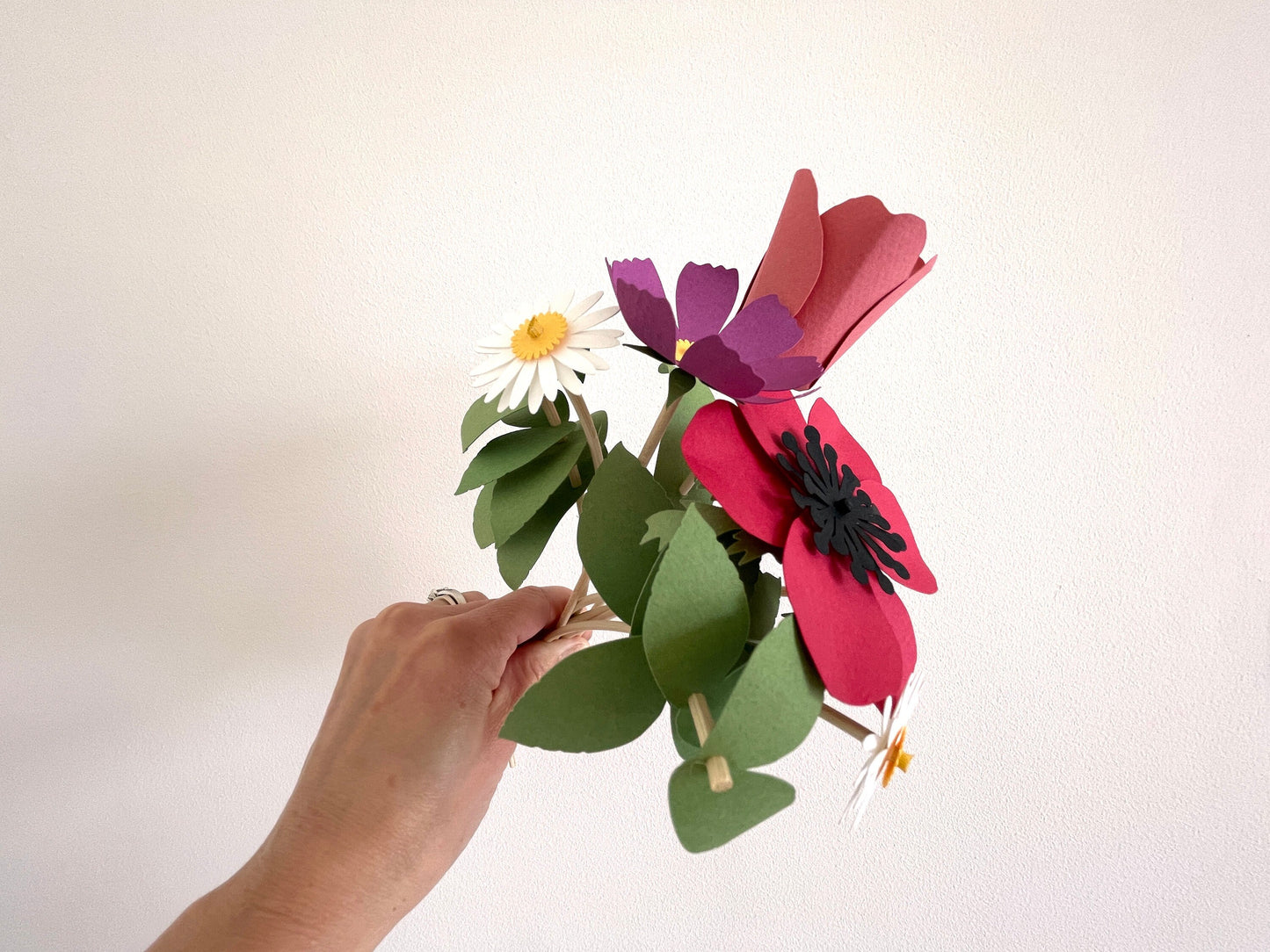 Kit DIY bouquet de fleurs en papier - Rêveur